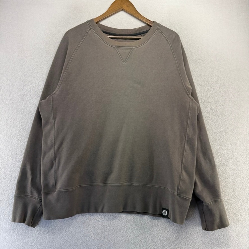 American Giant Sweatshirt Mens XL Gray Classic Crew Pullover Cotton USA Made